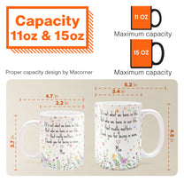 Thank You Mug - Mentor Appreciation For Coworkers, Family, Leader, Boss - Personalized Mug