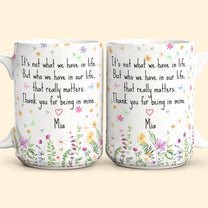 Thank You Mug - Mentor Appreciation For Coworkers, Family, Leader, Boss - Personalized Mug