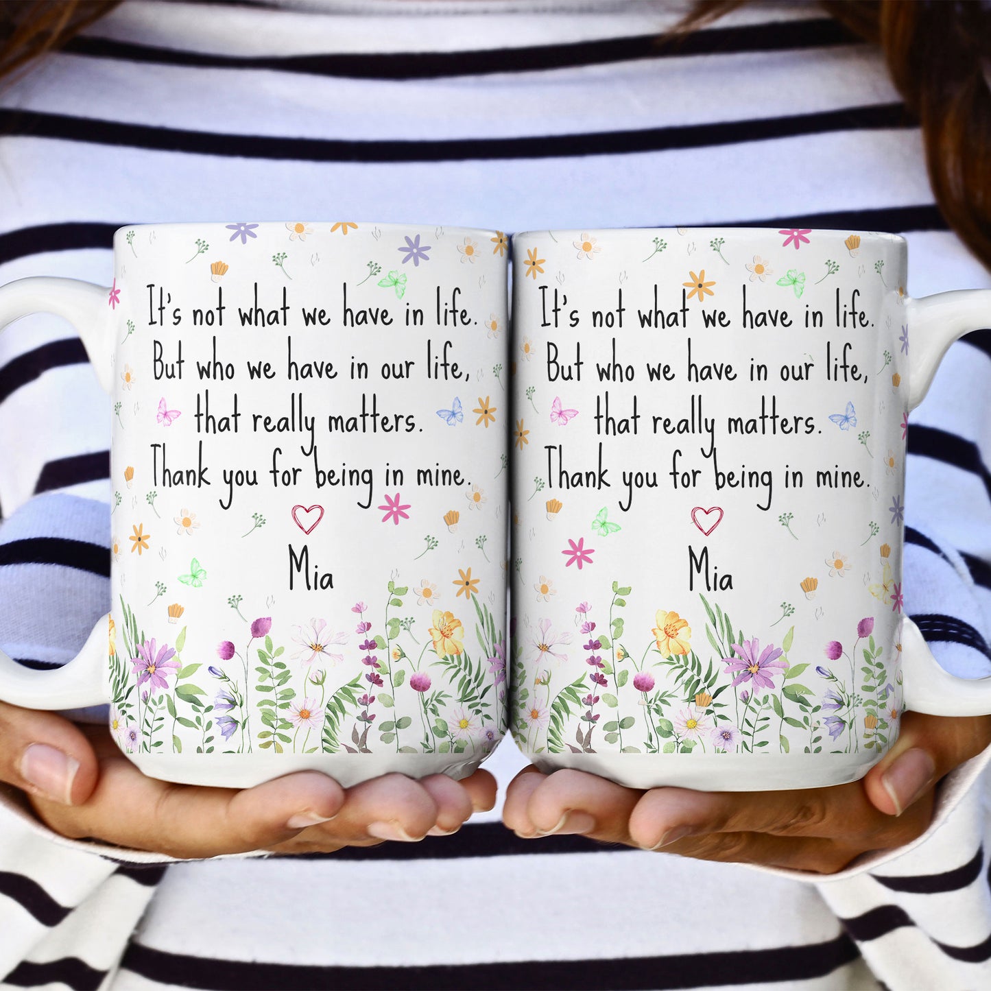 Thank You Mug - Mentor Appreciation For Coworkers, Family, Leader, Boss - Personalized Mug