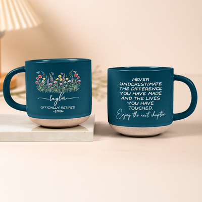 Thank You Retirement Gifts For Boss, Mentor, Leader, Coworkers - Personalized Mug