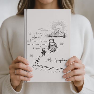 Thank You Teacher Gifts For Teacher Friend - Personalized Journal
