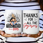 Thanks For All The Orgasms - Personalized Mug