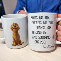 Thanks For Feeding Us - Personalized Mug