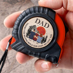 Thanks For Helping Build Our Lives - Personalized Tape Measure