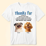 Thanks For Loving Me - Personalized Shirt