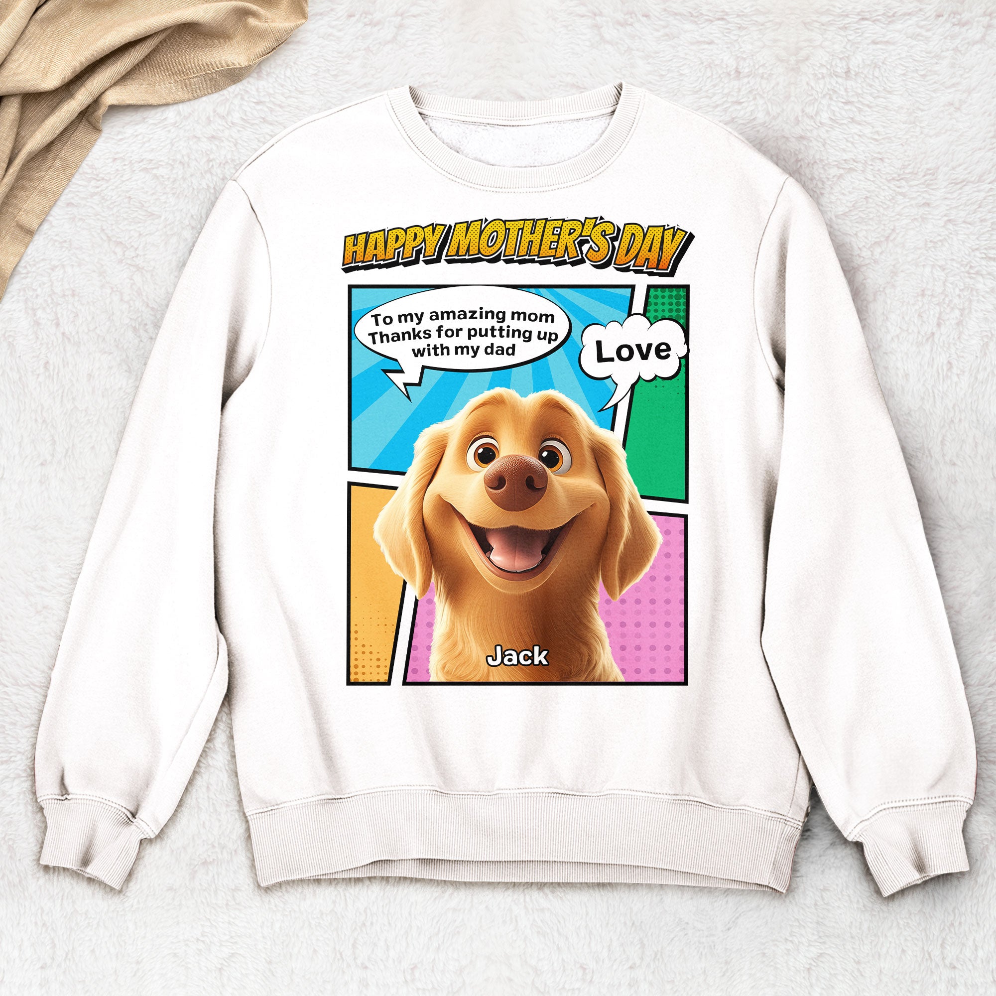 Thanks For Putting Up With My Dad - Personalized Shirt