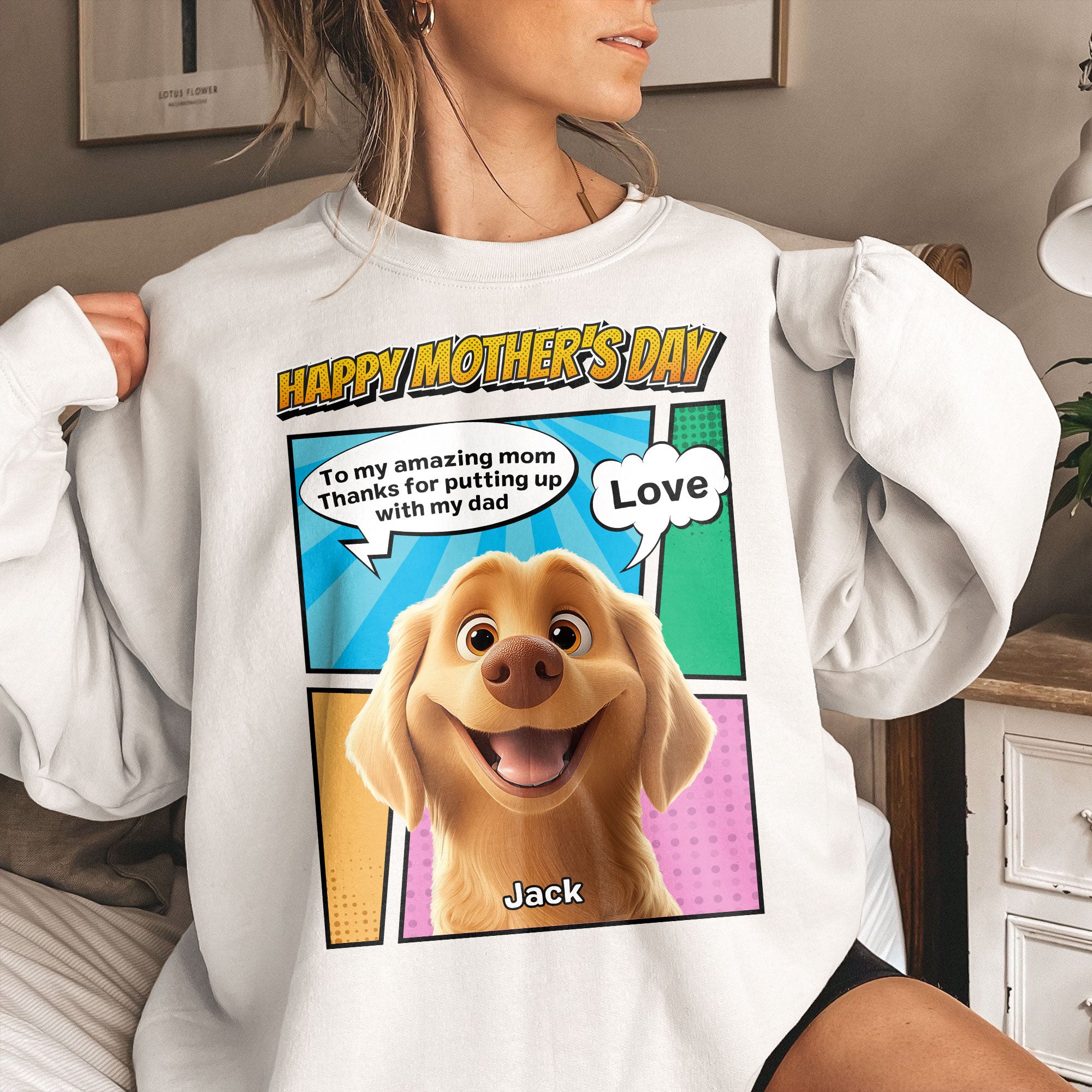 Thanks For Putting Up With My Dad - Personalized Shirt