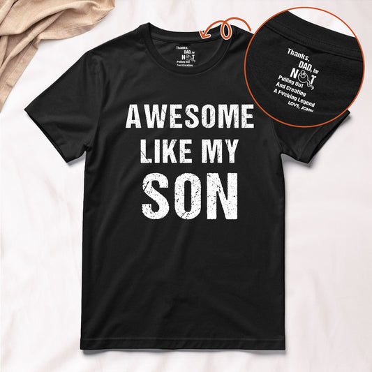 Thanks, Dad For Not Pulling Out - Personalized Shirt