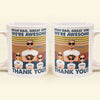 Thanks, Dad. We&#39;re Awesome (Light Version) - Personalized Mug