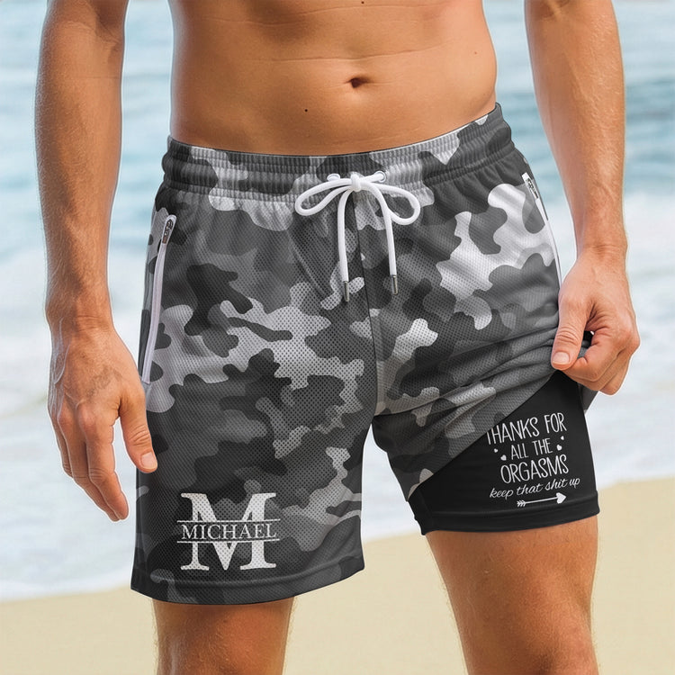 Thanks-For-All-The-Orgasms-Custom-Name-Gift-For-Husband-Boyfriend-Personalized-Shorts-1