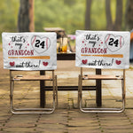 That'S My Boy Out There! - Personalized Camping Chair Cover