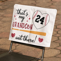 That'S My Boy Out There! - Personalized Camping Chair Cover