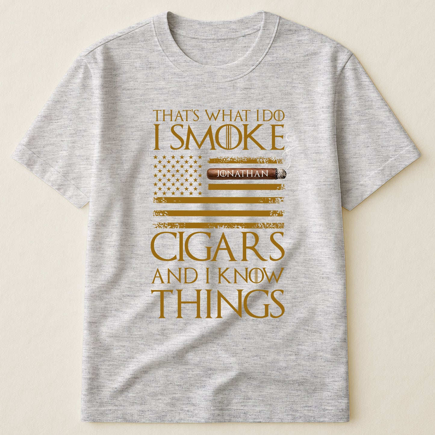 That's-What-I-Do-I-Smoke-Cigars-And-I-Know-Things-Personalized-Shirt-11