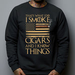 That's-What-I-Do-I-Smoke-Cigars-And-I-Know-Things-Personalized-Shirt-7