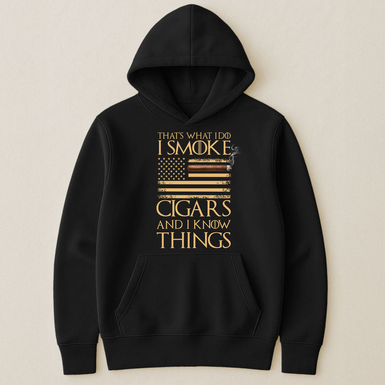 That's-What-I-Do-I-Smoke-Cigars-And-I-Know-Things-Personalized-Shirt-8