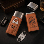 That's-What-I-Do-I-Smoke-&-I-Know-Things-Gifts-For-Him,-Travel-Leather-Case-With-Cutter-Personalized-Cigar-Case-1