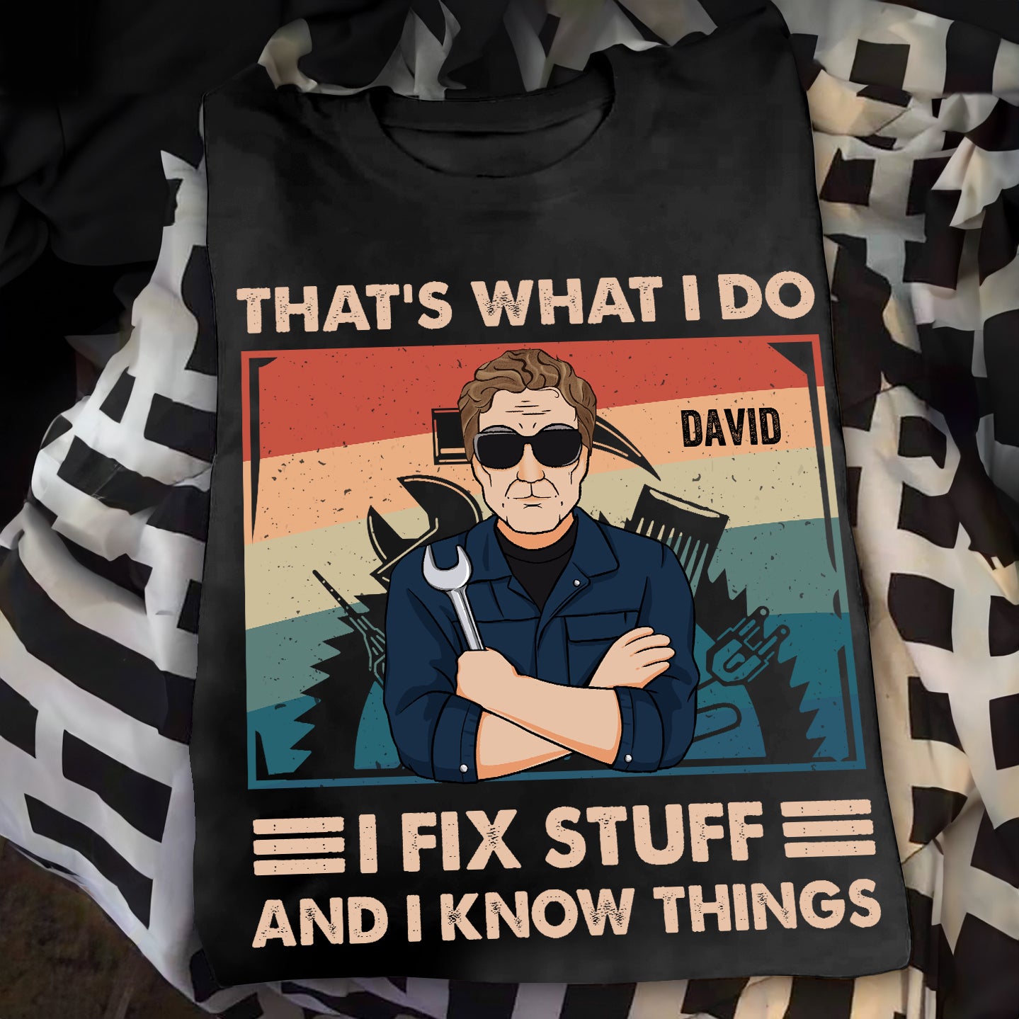 That's What I Do I Fix Stuff - Personalized Shirt