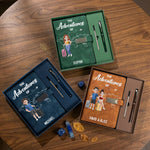 The Adventures Of Travel Lovers - Personalized Notebook Set