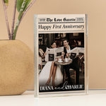 The Anniversary Times You & Me We Got This - Personalized Acrylic Photo Plaque
