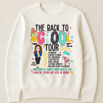 The Back To School Tour Teacher Custom Gift - Personalized Shirt