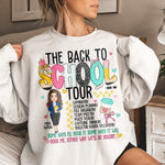 The Back To School Tour Teacher Custom Gift - Personalized Shirt
