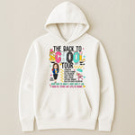 The Back To School Tour Teacher Custom Gift - Personalized Shirt