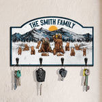 The Bear Family - Personalized Key Holder