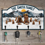The Bear Family - Personalized Key Holder