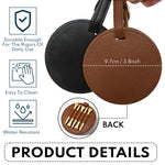 The Best Dad Ever - Personalized Leather Golf Bag Tag