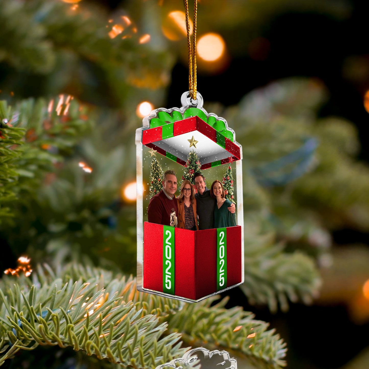The Best Gift Ever - Personalized Acrylic Photo Ornament