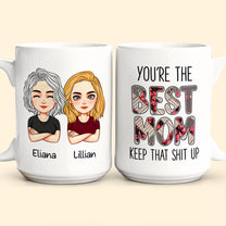 The Best Mom - Personalized Mug