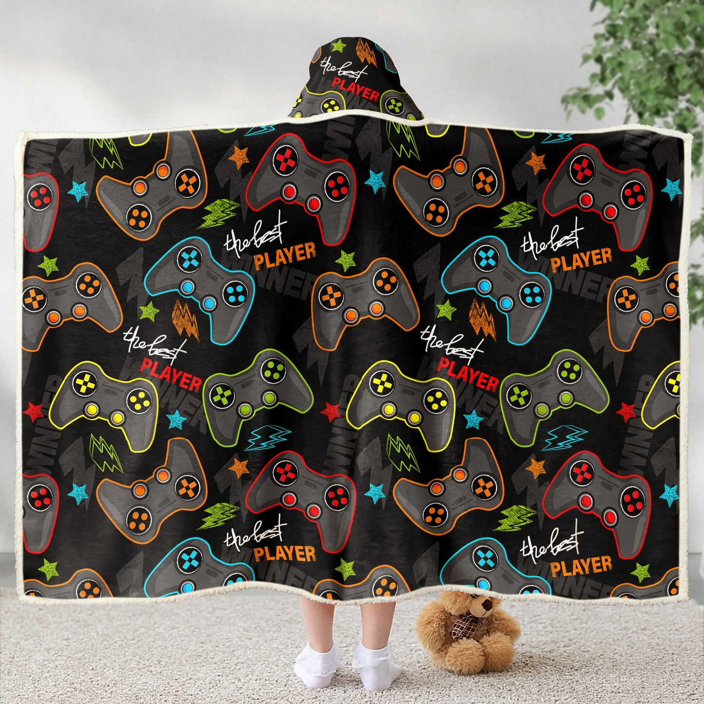 The Best Player Wearable Blanket Hoodie