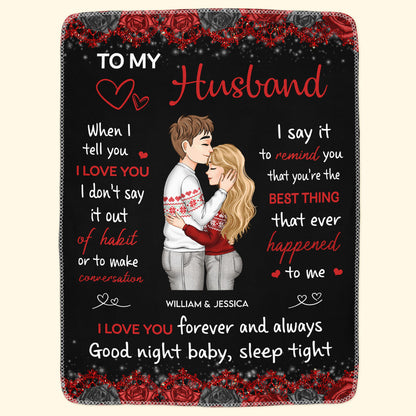The Best Thing That Happened To Me - Personalized Blanket