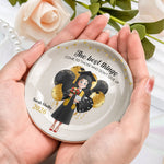 The Best Things Come To Those Who Don't Give Up - Personalized Jewelry Dish