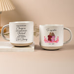 The Bond Between Us Will Always Be Strong - Personalized Pottery Mug