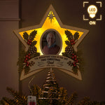 The Brightest Star In The Sky This Christmas - Memorial Light Up - Personalized Christmas Tree Topper