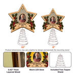 The Brightest Star In The Sky This Christmas - Memorial Light Up - Personalized Christmas Tree Topper