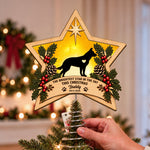 The Brightest Star In The Sky This Christmas - Pet Memorial Light Up - Personalized Christmas Tree Topper