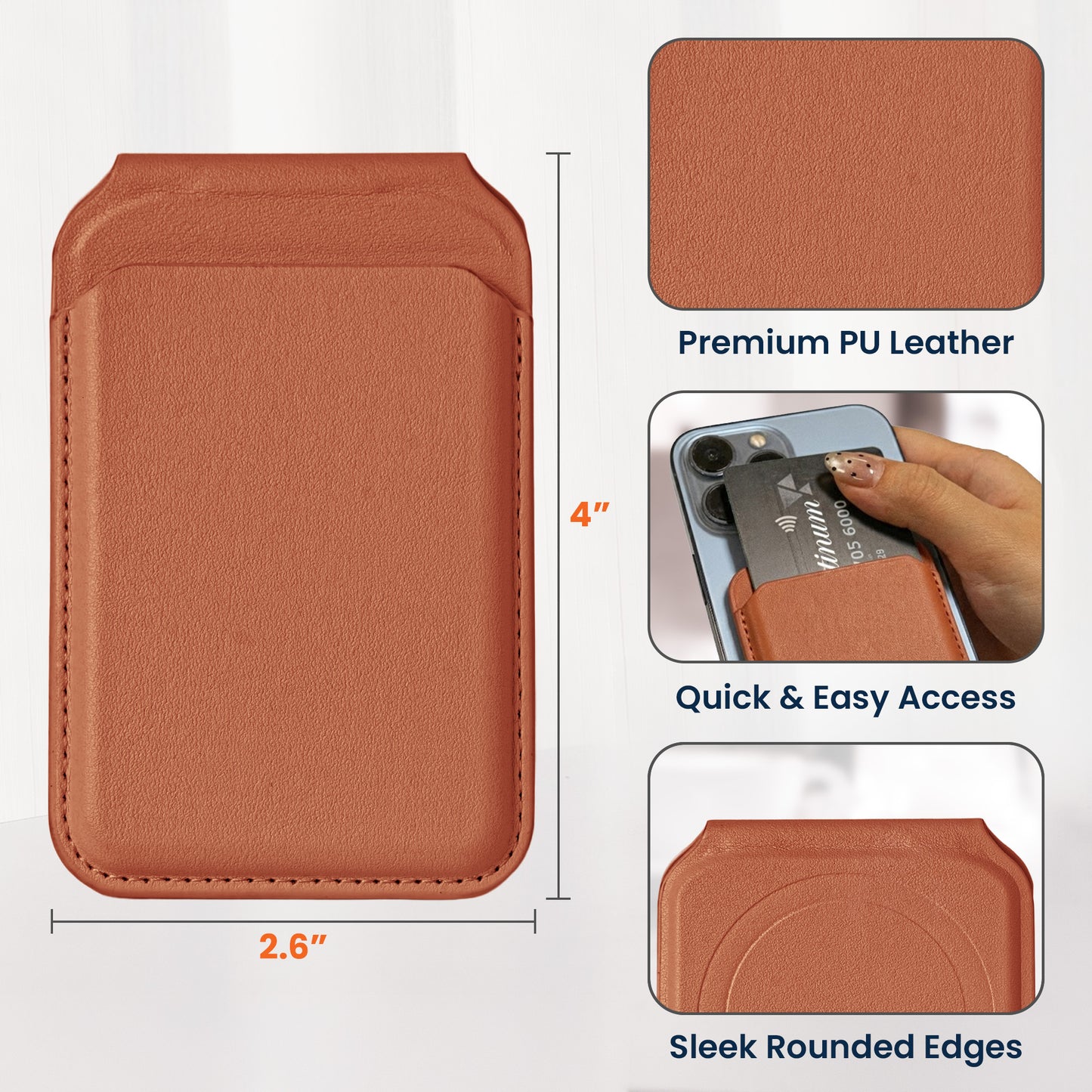 The Call I Wish I Could Take - Personalized Photo Wallet Compatible With Magsafe