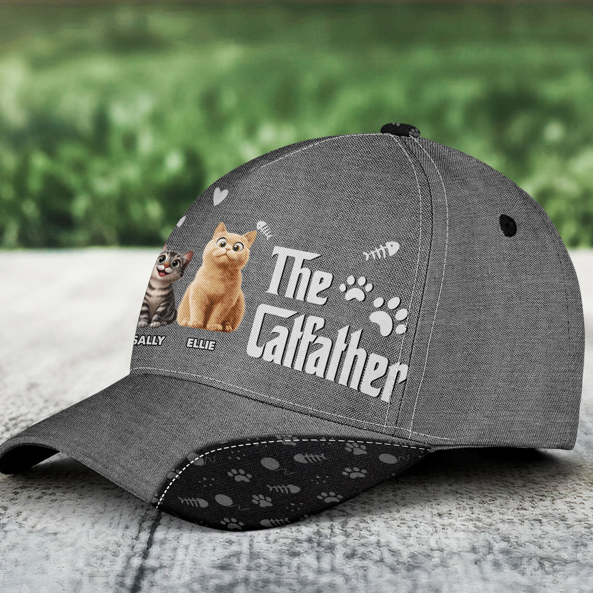 The Catfather - Personalized Classic Cap