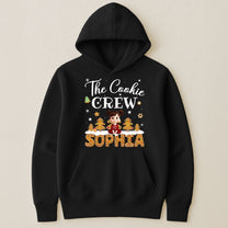 The Cookie Crew Matching Christmas Shirt For Family, Grandparents, Kids - Personalized Shirt