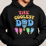 The Coolest Pop Footprint Custom Name - Personalized Shirt