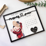 The Day I Found My Missing Piece - Personalized Wooden Plaque
