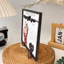 The Day I Found My Missing Piece - Personalized Wooden Plaque