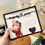 The Day I Found My Missing Piece - Personalized Wooden Plaque