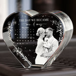 The Day We Became Mr. & Mrs. - Custom 2D Crystal Photo