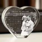 The Day We Became Mr. & Mrs. - Custom 2D Crystal Photo