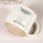 The Day You Became My Daddy - Personalized Mug