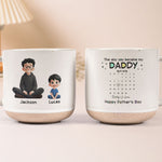 The Day You Became My Daddy - Personalized Mug