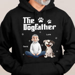 The Dogfather Catfather - Personalized Hoodie
